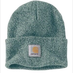 NWT! CARHARTT Knit Cuffed Seafoam Beanie 100% Acrylic Rib Knit Unisex O/S